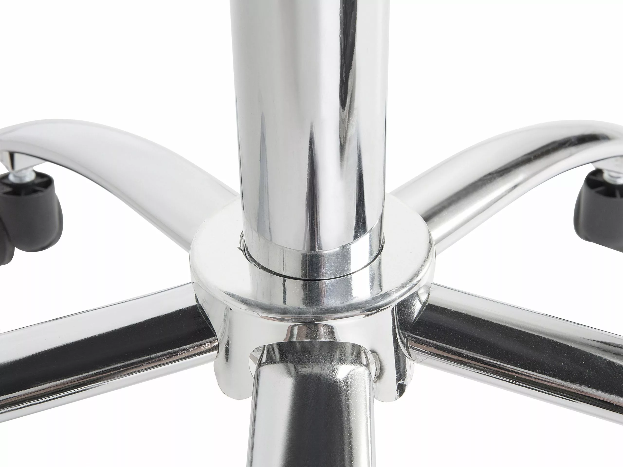 Beliani Silla De Oficina Reclinable De Poliéster Marrón Dorado/negro/plateado FORMULA 1 - Imagen 8