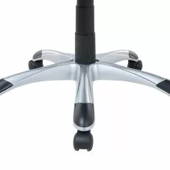 Beliani Silla De Oficina Reclinable De Poliéster Amarillo/negro/plateado ICHAIR -Sillas Ventas undef src sa picid 23087 type whitesh image scaled