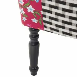 Beliani Sillón Patchwork Multicolor MANDAL -Sillas Ventas undef src sa picid 245872 type whitesh image scaled