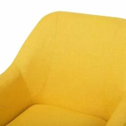 Beliani Sillón Amarillo LOKEN -Sillas Ventas undef src sa picid 550245 type whitesh image scaled
