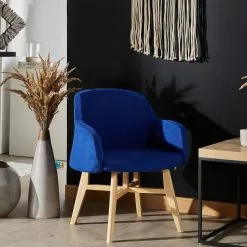 Beliani Sillón De Poliéster Azul Oscuro YSTAD 13 Beliani Sillón De Poliéster Azul Oscuro YSTAD -Sillas Ventas undef src sa picid 608307 type color image scaled