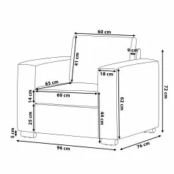 Beliani Sillón De Piel Blanco HELSINKI -Sillas Ventas undef src sa picid 674276 type whitesh image scaled
