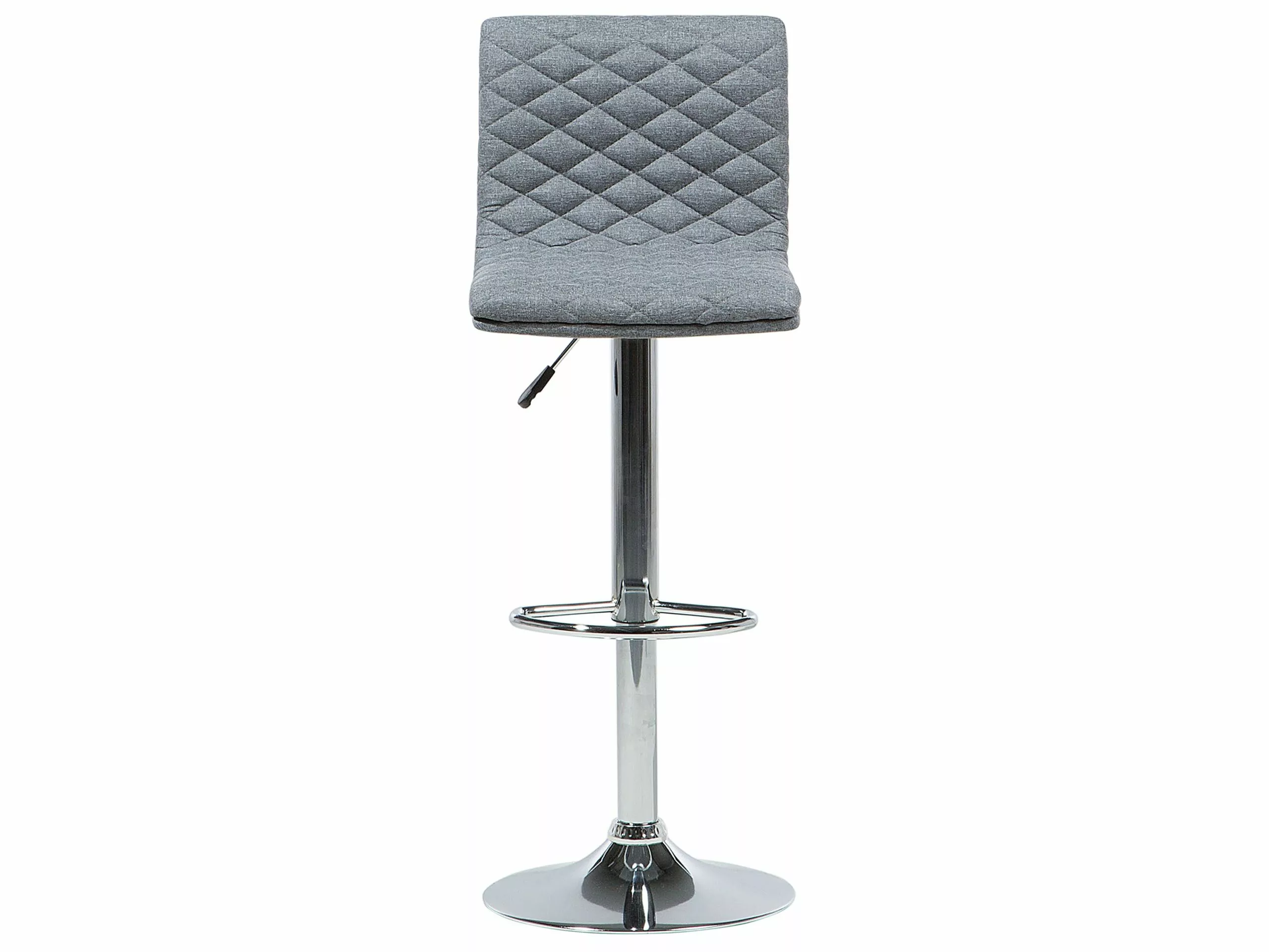 Beliani Conjunto De 2 Taburetes De Bar Gris ORLANDO - Imagen 4