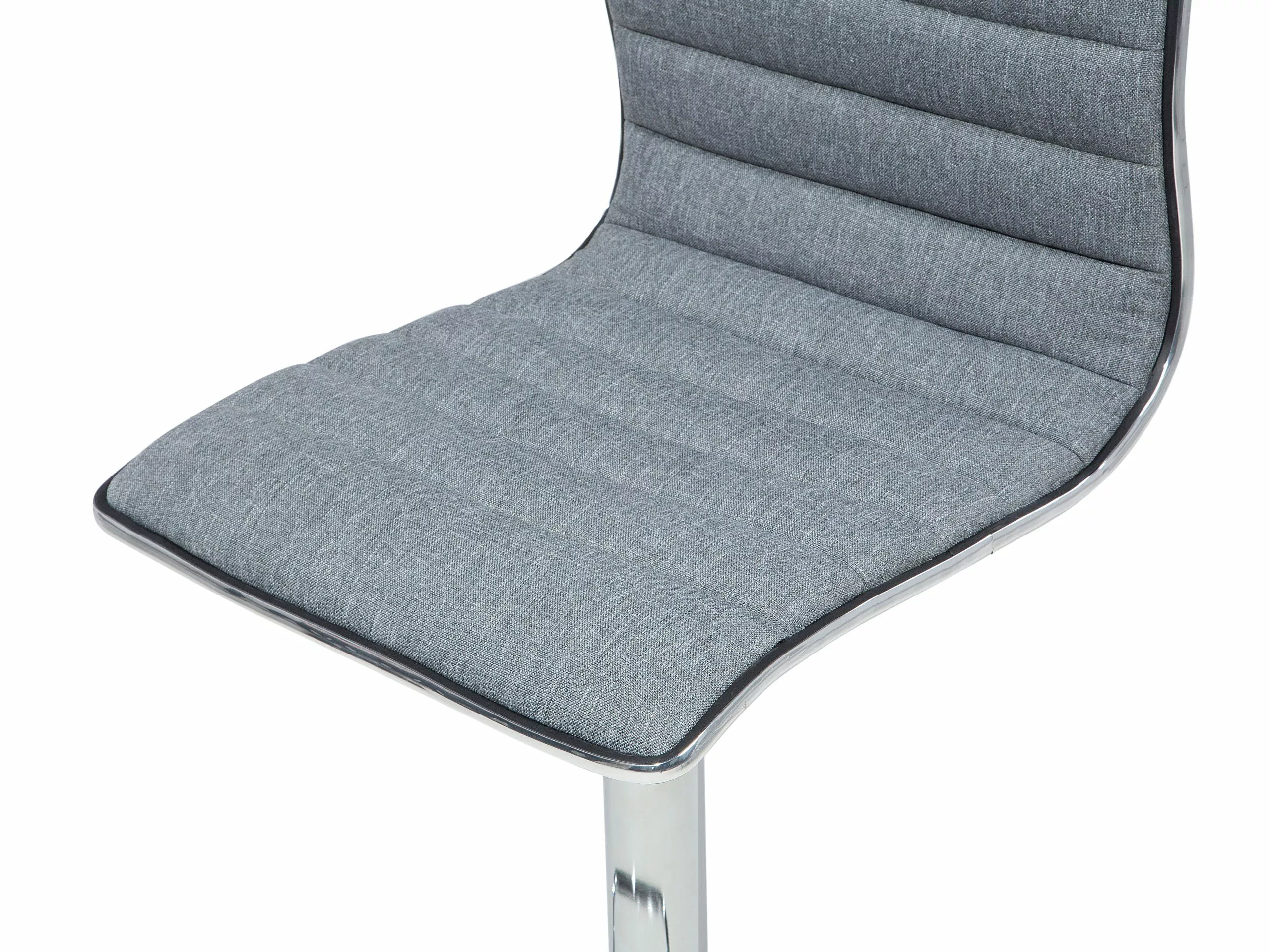 Beliani Conjunto De 2 Taburetes De Bar Gris LUCERNE - Imagen 9