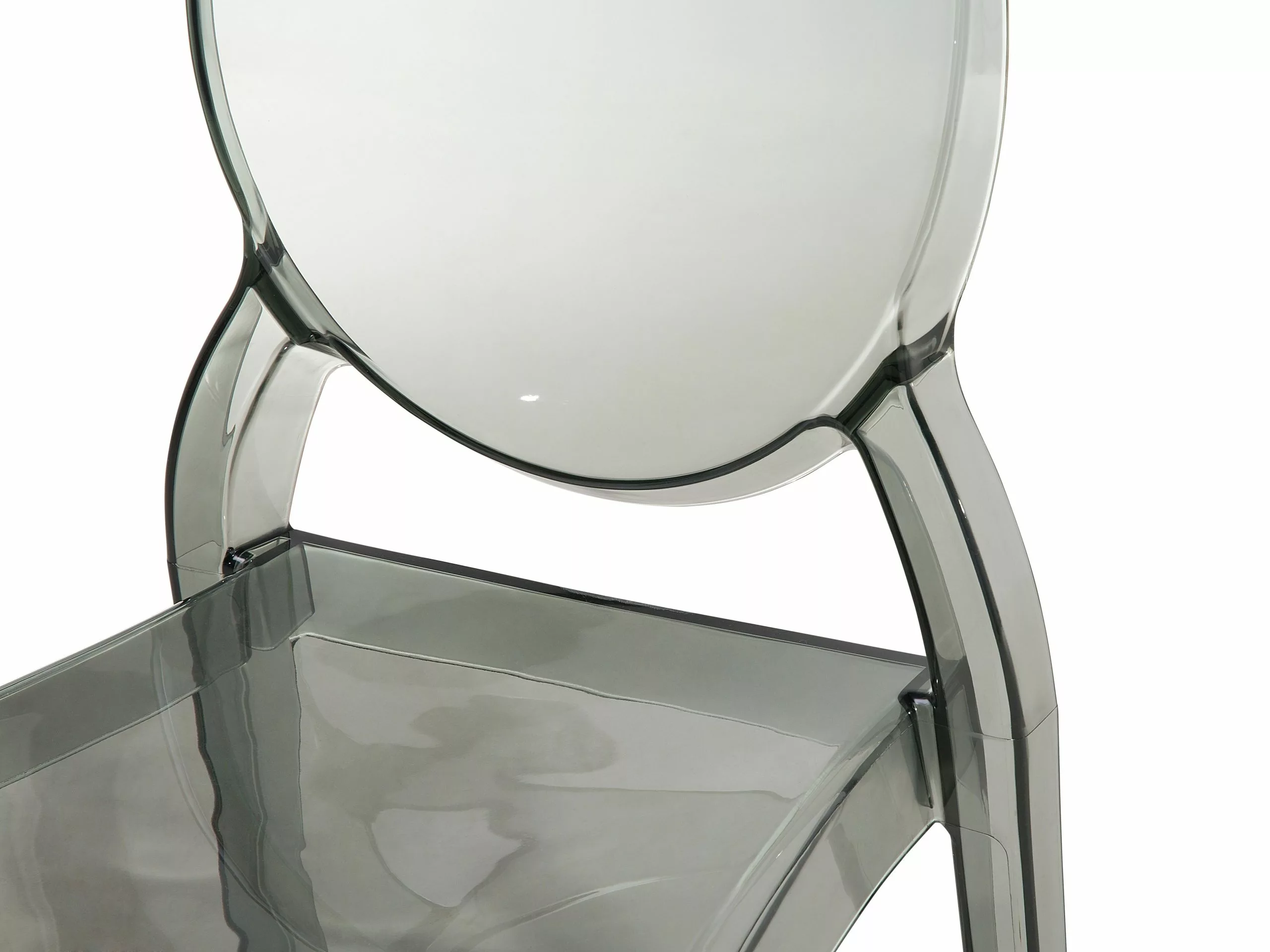 Beliani Conjunto De 4 Sillas De Comedor Negro/transparente MERTON 7 Beliani Conjunto De 4 Sillas De Comedor Negro/transparente MERTON - Imagen 5