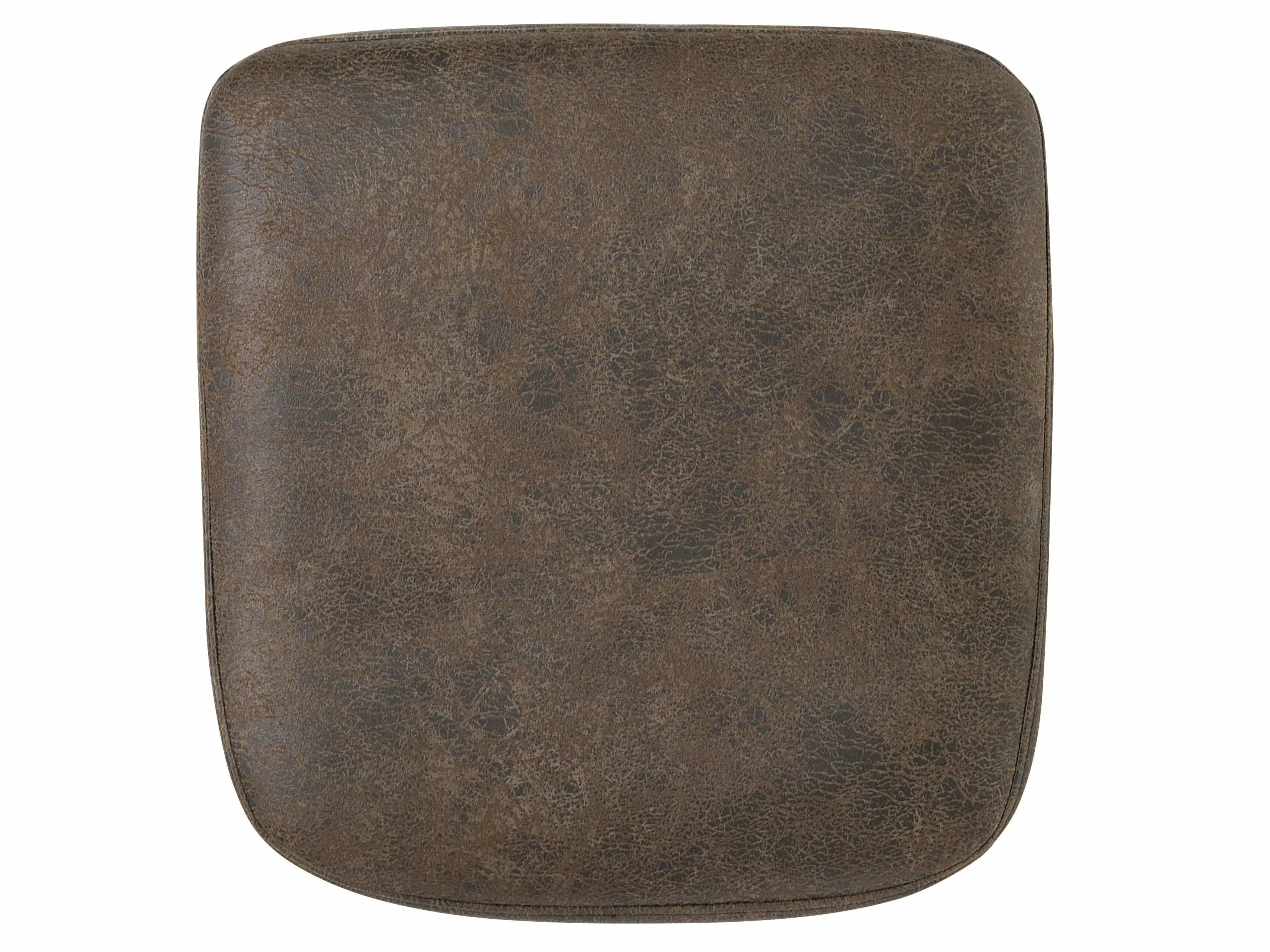 Beliani Silla De Comedor De Piel Sintética Marrón Oscuro/madera Clara YORKVILLE 10 Beliani Silla De Comedor De Piel Sintética Marrón Oscuro/madera Clara YORKVILLE - Imagen 8