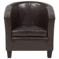 Beliani Sillón En Piel Marrón BORWICK 14 Beliani Sillón En Piel Marrón BORWICK -Sillas Ventas undef src sa picid 698083 type whitesh image scaled