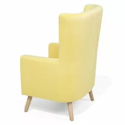 Beliani Sillón De Terciopelo Amarillo ONEIDA -Sillas Ventas undef src sa picid 698267 type whitesh image scaled