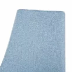 Beliani Conjunto De 2 Sillas De Comedor De Poliéster Azul Claro CAMINO -Sillas Ventas undef src sa picid 699507 type whitesh image scaled