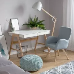 Beliani Sillón Azul Claro BJARN 13 Beliani Sillón Azul Claro BJARN -Sillas Ventas undef src sa picid 700197 type color image scaled