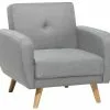 Beliani Sillón De Poliéster Gris Claro FLORLI 1 Beliani Sillón De Poliéster Gris Claro FLORLI -Sillas Ventas undef src sa picid 704066 type whitesh image