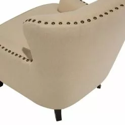 Beliani Sillón Tapizado Beige VIBORG II 20 Beliani Sillón Tapizado Beige VIBORG II -Sillas Ventas undef src sa picid 708363 type whitesh image scaled