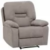 Beliani Sillón Reclinable De Poliéster Gris Pardo BERGEN -Sillas Ventas undef src sa picid 710740 type whitesh image
