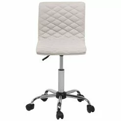 Beliani Silla De Oficina De Poliéster Beige Claro/plateado ORLANDO 14 Beliani Silla De Oficina De Poliéster Beige Claro/plateado ORLANDO -Sillas Ventas undef src sa picid 711323 type whitesh image scaled