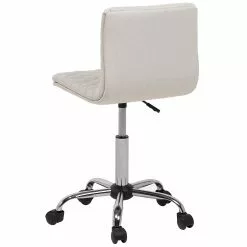 Beliani Silla De Oficina De Poliéster Beige Claro/plateado ORLANDO 16 Beliani Silla De Oficina De Poliéster Beige Claro/plateado ORLANDO -Sillas Ventas undef src sa picid 711326 type whitesh image scaled