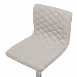 Beliani Silla De Oficina De Poliéster Beige Claro/plateado ORLANDO 17 Beliani Silla De Oficina De Poliéster Beige Claro/plateado ORLANDO -Sillas Ventas undef src sa picid 711327 type whitesh image scaled