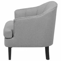 Beliani Sillón De Poliéster Gris Claro ELVERUM 15 Beliani Sillón De Poliéster Gris Claro ELVERUM -Sillas Ventas undef src sa picid 711918 type whitesh image scaled