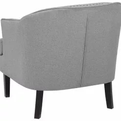 Beliani Sillón De Poliéster Gris Claro ELVERUM 16 Beliani Sillón De Poliéster Gris Claro ELVERUM -Sillas Ventas undef src sa picid 711919 type whitesh image scaled