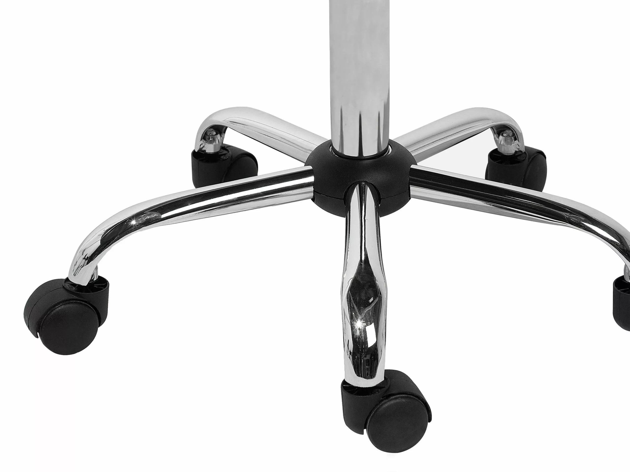 Beliani Silla De Oficina De Poliéster Beige/plateado MARION 9 Beliani Silla De Oficina De Poliéster Beige/plateado MARION - Imagen 7