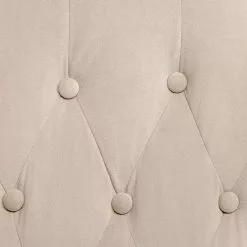 Beliani Sillón De Terciopelo Beige/madera Oscura ALTA -Sillas Ventas undef src sa picid 712798 type whitesh image scaled