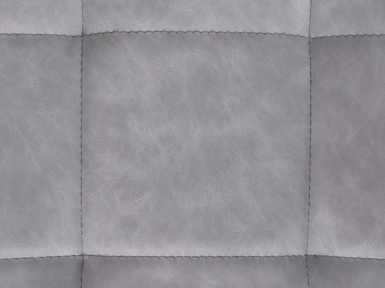 Beliani Conjunto De 2 Sillas De Comedor De Piel Sintética Gris/negro MELROSE 11 Beliani Conjunto De 2 Sillas De Comedor De Piel Sintética Gris/negro MELROSE - Imagen 9