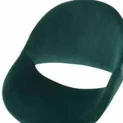 Beliani Silla De Oficina De Terciopelo Verde Esmeralda/plateado SELMA -Sillas Ventas undef src sa picid 716796 type whitesh image scaled