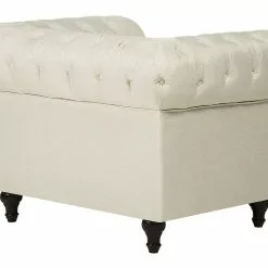 Beliani Sillón Tapizado Color Beige CHESTERFIELD 16 Beliani Sillón Tapizado Color Beige CHESTERFIELD -Sillas Ventas undef src sa picid 716978 type whitesh image scaled