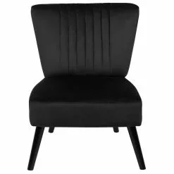 Beliani Sillón De Terciopelo Negro VAASA 16 Beliani Sillón De Terciopelo Negro VAASA -Sillas Ventas undef src sa picid 719827 type whitesh image scaled
