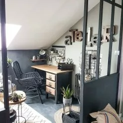 Beliani Silla De Comedor De Ratán Negro TOGO -Sillas Ventas undef src sa picid 722604 type whitesh image