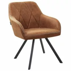 Beliani Conjunto De 2 Sillas De Comedor De Poliéster Marrón Dorado/negro MONEE -Sillas Ventas undef src sa picid 724873 type whitesh image scaled