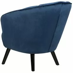 Beliani Sillón De Terciopelo Azul DALA 15 Beliani Sillón De Terciopelo Azul DALA -Sillas Ventas undef src sa picid 728386 type whitesh image scaled