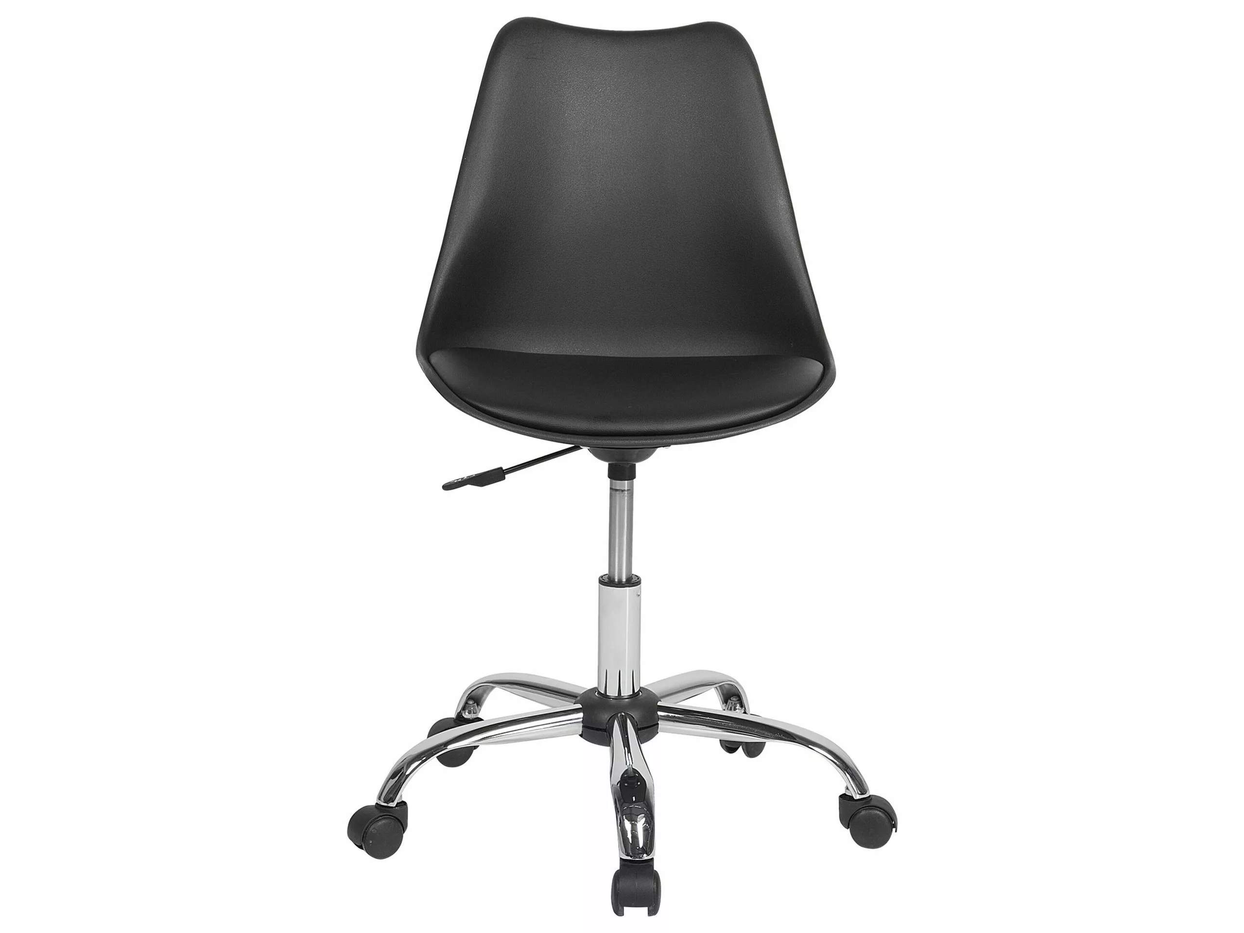 Beliani Silla De Oficina Negra DAKOTA II 5 Beliani Silla De Oficina Negra DAKOTA II - Imagen 3