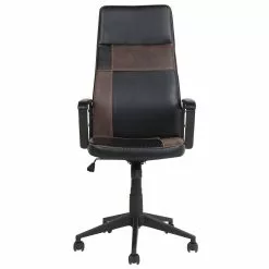Beliani Silla De Oficina Reclinable De Piel Sintética Negro/marrón DELUXE 14 Beliani Silla De Oficina Reclinable De Piel Sintética Negro/marrón DELUXE -Sillas Ventas undef src sa picid 735163 type whitesh image scaled
