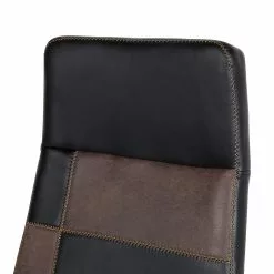 Beliani Silla De Oficina Reclinable De Piel Sintética Negro/marrón DELUXE 19 Beliani Silla De Oficina Reclinable De Piel Sintética Negro/marrón DELUXE -Sillas Ventas undef src sa picid 735180 type whitesh image scaled