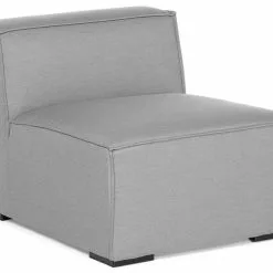 Beliani Sillón De Poliéster Gris AREZZO -Sillas Ventas undef src sa picid 739552 type whitesh image scaled