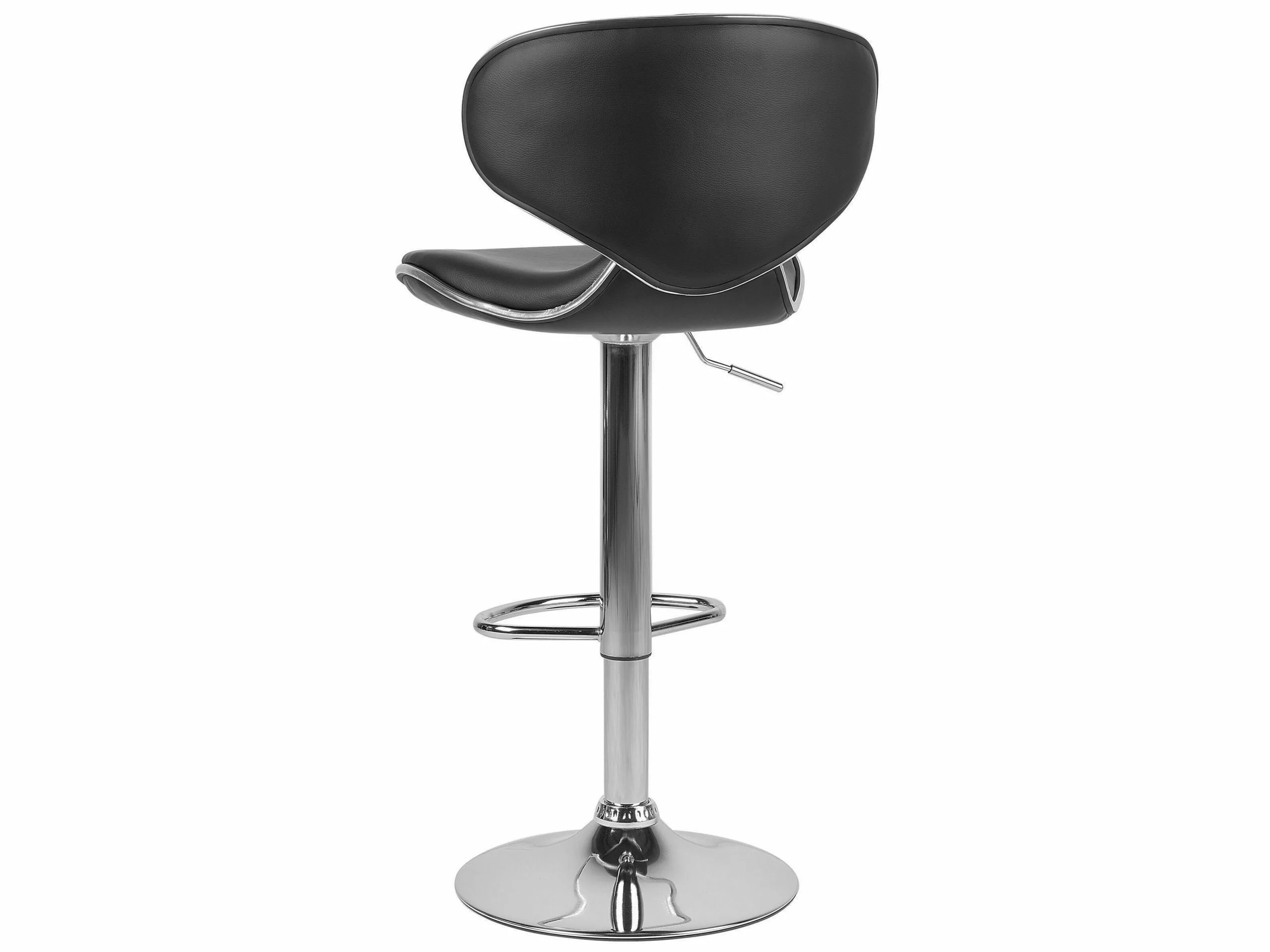 Beliani Conjunto De 2 Taburetes De Bar Negros CONWAY 7 Beliani Conjunto De 2 Taburetes De Bar Negros CONWAY - Imagen 5