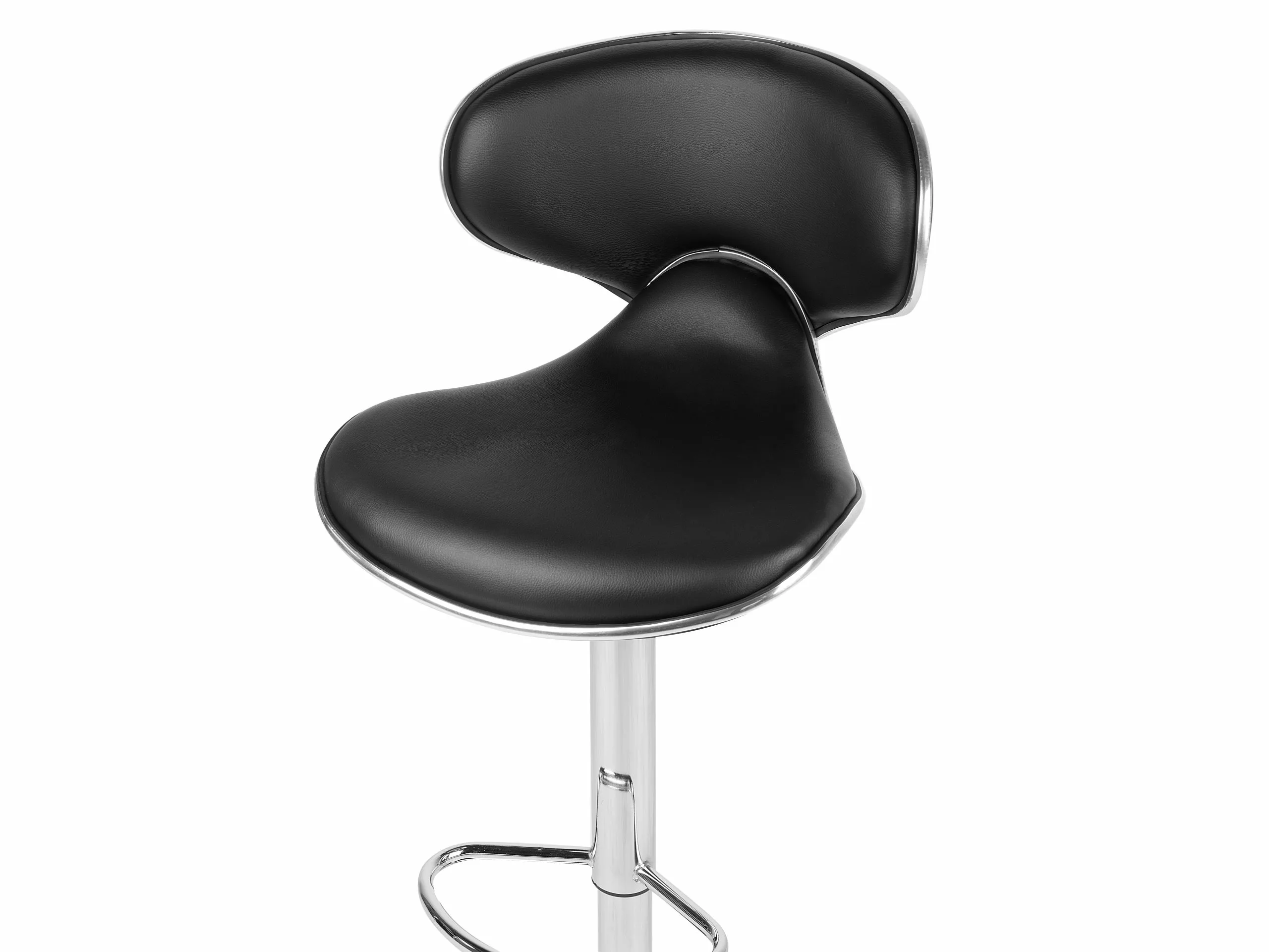 Beliani Conjunto De 2 Taburetes De Bar Negros CONWAY 8 Beliani Conjunto De 2 Taburetes De Bar Negros CONWAY - Imagen 6