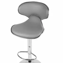 Beliani Conjunto De 2 Taburetes De Bar Grises CONWAY -Sillas Ventas undef src sa picid 743466 type whitesh image scaled