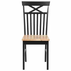 Beliani Conjunto De 2 Sillas De Comedor De Madera De Caucho Clara/negro HOUSTON 19 Beliani Conjunto De 2 Sillas De Comedor De Madera De Caucho Clara/negro HOUSTON -Sillas Ventas undef src sa picid 745133 type whitesh image scaled