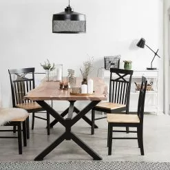 Beliani Conjunto De 2 Sillas De Comedor De Madera De Caucho Clara/negro HOUSTON 16 Beliani Conjunto De 2 Sillas De Comedor De Madera De Caucho Clara/negro HOUSTON -Sillas Ventas undef src sa picid 745435 type color image scaled