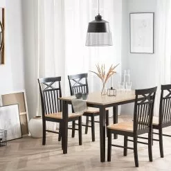 Beliani Conjunto De 2 Sillas De Comedor De Madera De Caucho Clara/negro HOUSTON 17 Beliani Conjunto De 2 Sillas De Comedor De Madera De Caucho Clara/negro HOUSTON -Sillas Ventas undef src sa picid 745743 type color image scaled
