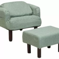 Beliani Sillón Reclinable Con Reposapiés Verde OLAND 17 Beliani Sillón Reclinable Con Reposapiés Verde OLAND -Sillas Ventas undef src sa picid 747396 type whitesh image scaled