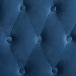 Beliani Sillón De Terciopelo Azul Oscuro/negro ALTA 18 Beliani Sillón De Terciopelo Azul Oscuro/negro ALTA -Sillas Ventas undef src sa picid 749411 type whitesh image scaled