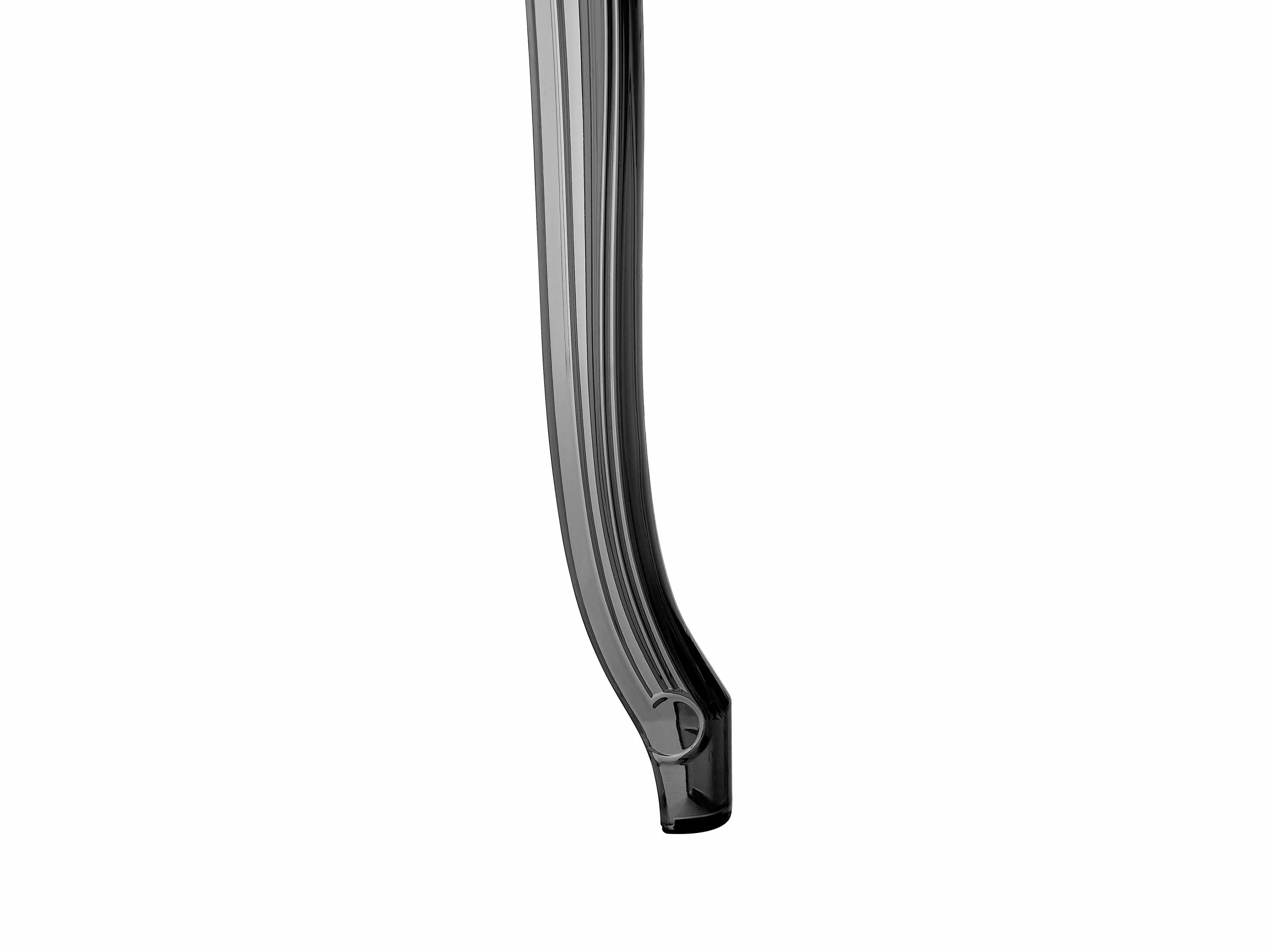 Beliani Conjunto De 2 Sillas De Comedor Negro/transparente VERMONT II - Imagen 8