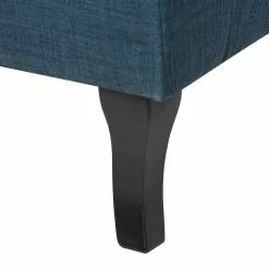 Beliani Sillón De Poliéster Azul Oscuro/negro ALTA -Sillas Ventas undef src sa picid 754603 type whitesh image scaled