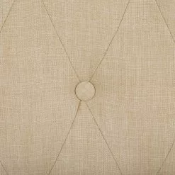 Beliani Sillón De Poliéster Beige/negro ALTA -Sillas Ventas undef src sa picid 762040 type whitesh image scaled