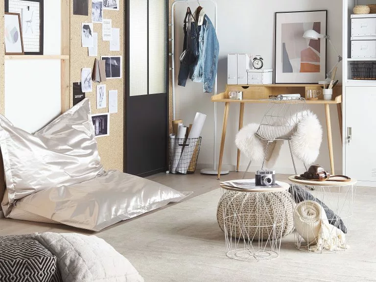 Beliani Conjunto De 2 Sillas De Comedor De Metal Plateado HARLAN 5 Beliani Conjunto De 2 Sillas De Comedor De Metal Plateado HARLAN - Imagen 3