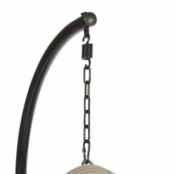 Beliani Soporte Para El Sillón Colgante Negro STAN -Sillas Ventas undef src sa picid 765423 type whitesh image scaled