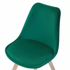 Beliani Conjunto De 2 Sillas De Comedor De Terciopelo Verde/madera Clara DAKOTA II 16 Beliani Conjunto De 2 Sillas De Comedor De Terciopelo Verde/madera Clara DAKOTA II -Sillas Ventas undef src sa picid 767886 type whitesh image scaled
