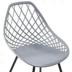 Beliani Conjunto De 2 Sillas De Comedor Gris Claro/negro CANTON 15 Beliani Conjunto De 2 Sillas De Comedor Gris Claro/negro CANTON -Sillas Ventas undef src sa picid 775147 type whitesh image scaled